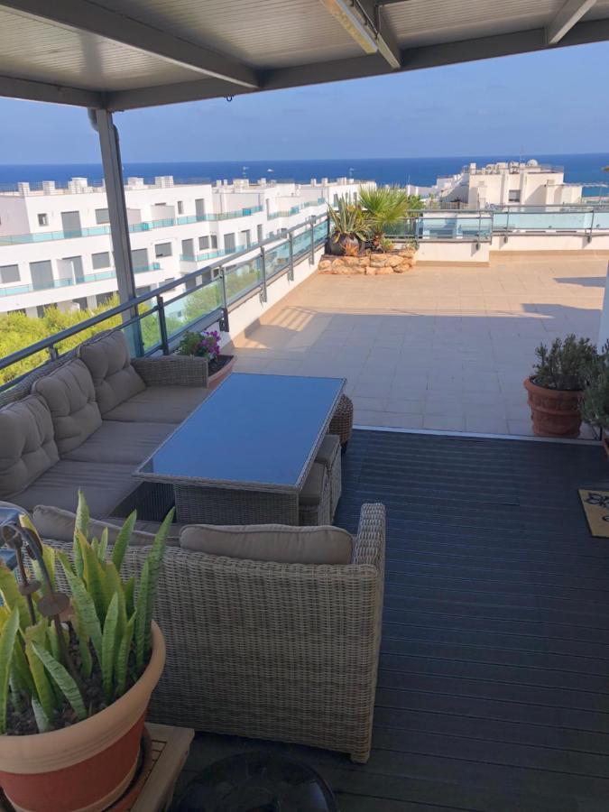 Апартаменты Atico Pinar De Garrucha Con Vistas Al Mar-Gran Terraza Экстерьер фото