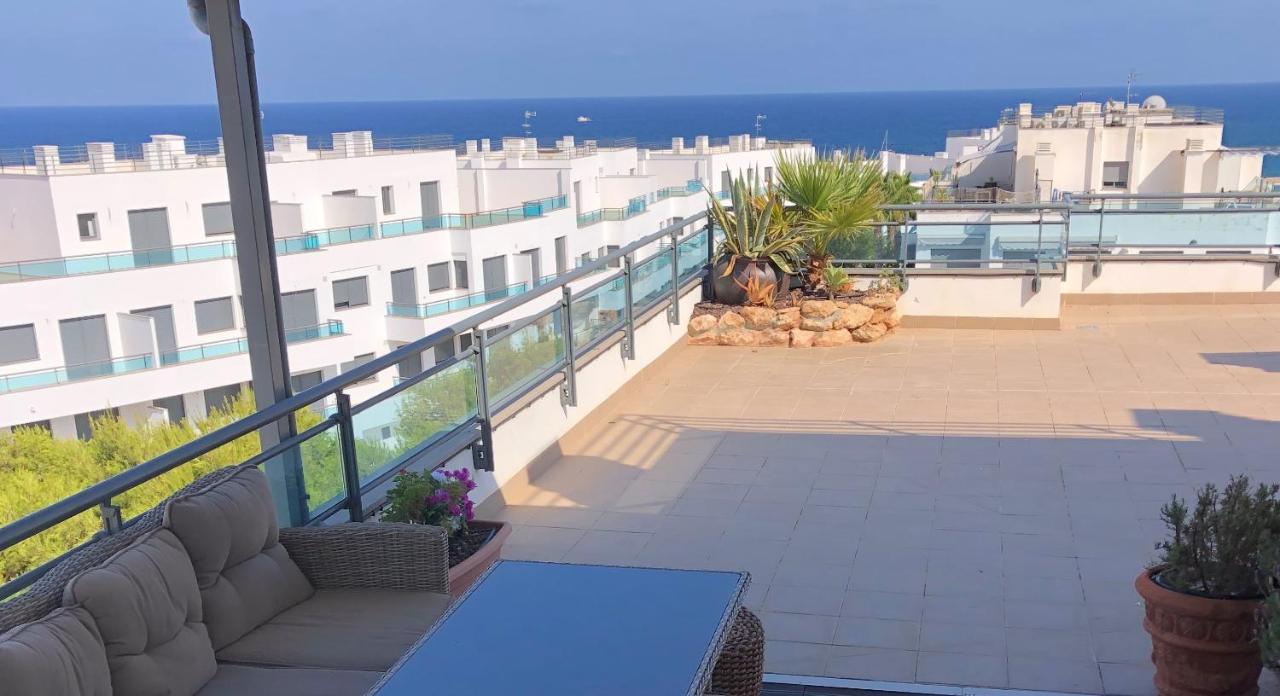 Апартаменты Atico Pinar De Garrucha Con Vistas Al Mar-Gran Terraza Экстерьер фото
