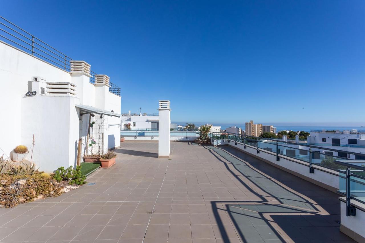 Апартаменты Atico Pinar De Garrucha Con Vistas Al Mar-Gran Terraza Экстерьер фото