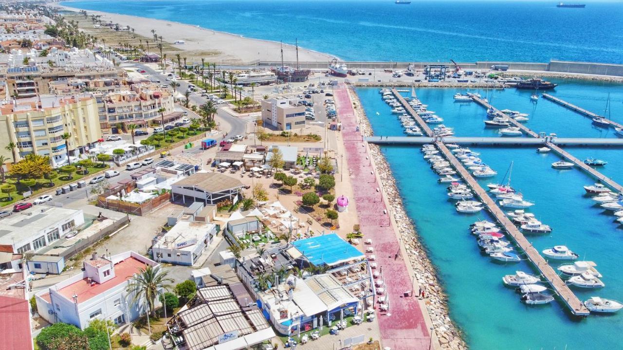 Апартаменты Atico Pinar De Garrucha Con Vistas Al Mar-Gran Terraza Экстерьер фото