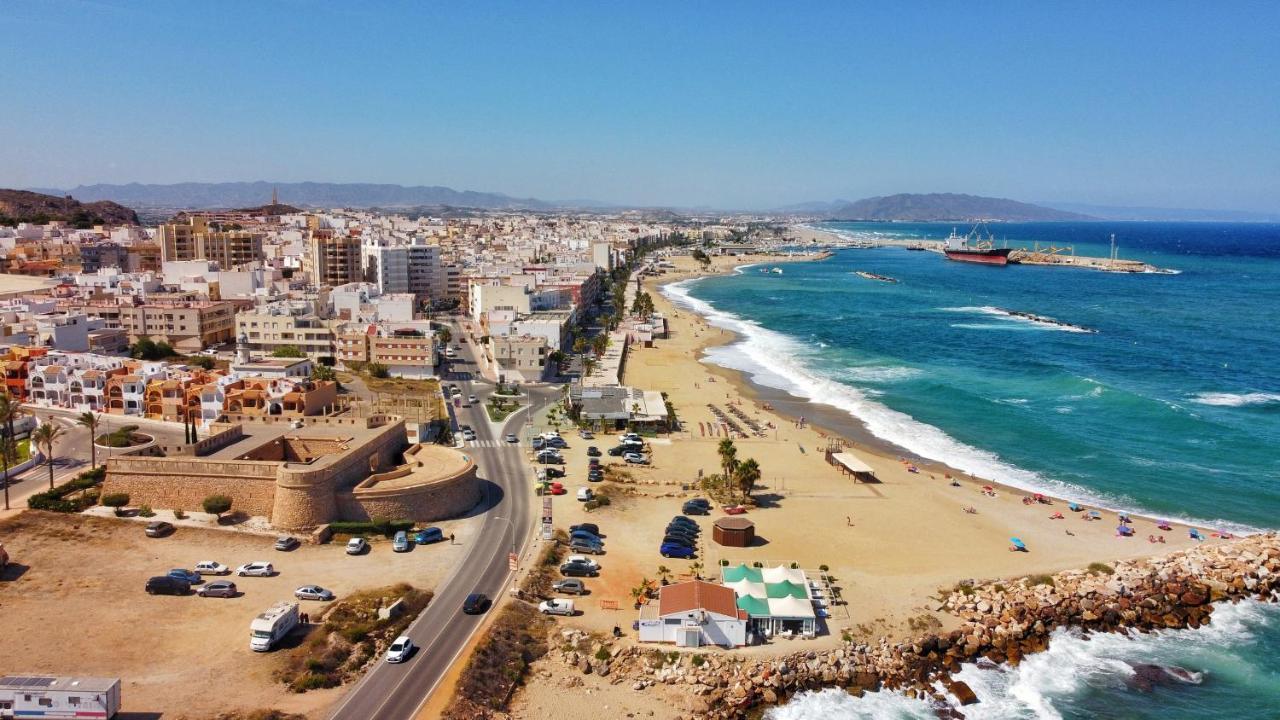 Апартаменты Atico Pinar De Garrucha Con Vistas Al Mar-Gran Terraza Экстерьер фото
