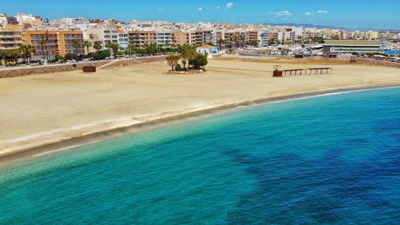 Апартаменты Atico Pinar De Garrucha Con Vistas Al Mar-Gran Terraza Экстерьер фото